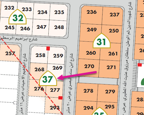 بلك رقم 37 بمخطط الطارق