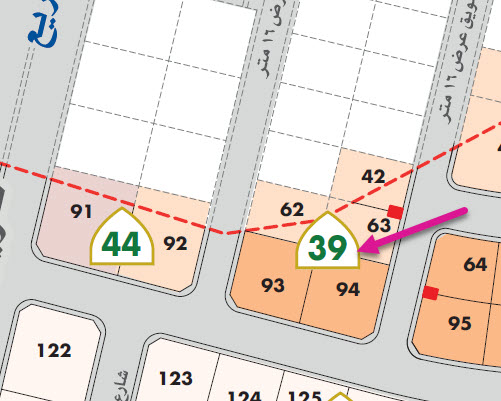 بلك رقم 39 بمخطط الطارق