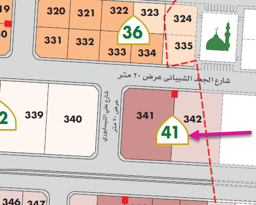 بلك رقم 41 بمخطط الطارق